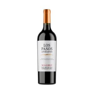 LOS PASOS ANDADOS vino tinto Malbec con D.O.Luján de Cuyo-Producto de Argen botella 75 cl.