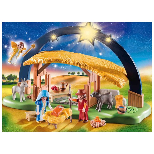 PLAYMOBIL belén con luz
