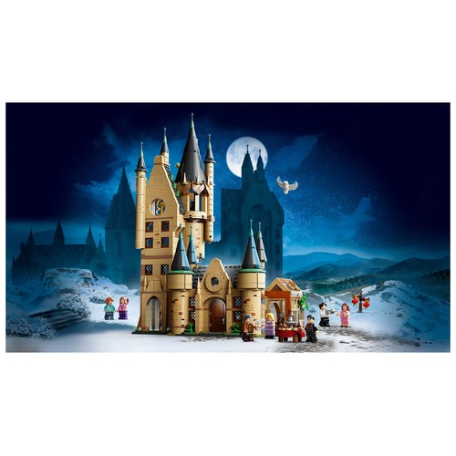Construcciones Torre de Astronomía de Hogwarts con 971 piezas, LEGO Harry Potter 75969. 