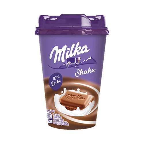 MILKA Batido de chocolate con un 92% de leche MILKA Shake 200 ml.