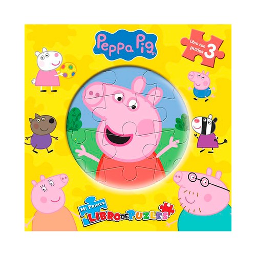 Peppa pig (libro+3 puzles). VA. PHIDAL PUBLISHING