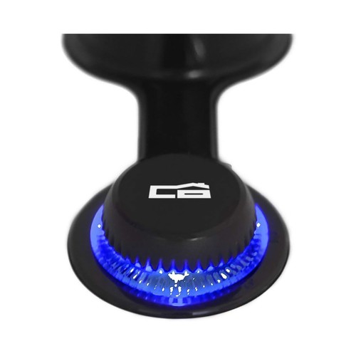 Ventilador de sobremesa ORBEGOZO TF 0133, 40W, 3 velocidades, diámetro 30cm, oscilante.