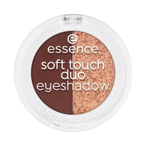 ESSENCE Soft touch duo tono 04 Mocha muse Sombras de ojos en tonos moca.