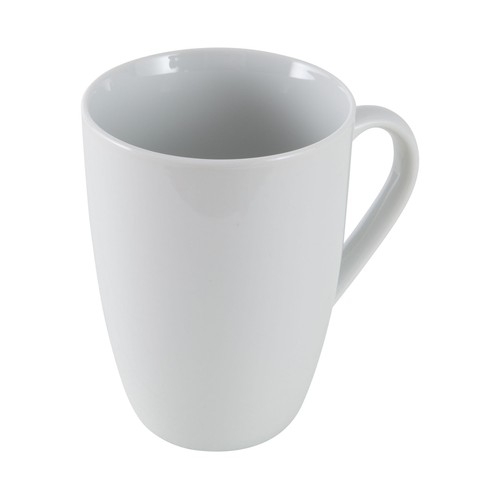 Taza alta de porcelana blanca, capacidad 35cl, ACTUEL.