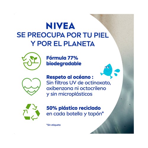NIVEA Sun kids Leche solar protectora, especial para niños con factor de protección 50+ (muy alto) 200 ml.