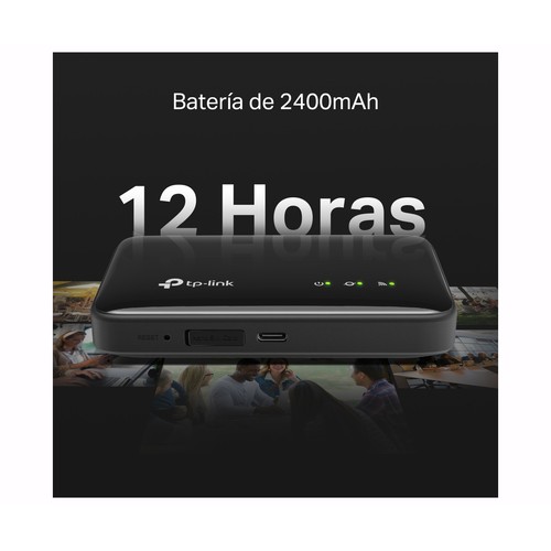 Router Inalámbrico TP-LINK M7005, 4G, 150Mbps en 2,4 GHz.