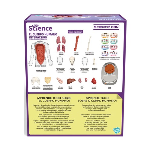 El Cuerpo Humano de 6 a 12 Años SCIENCE CAN