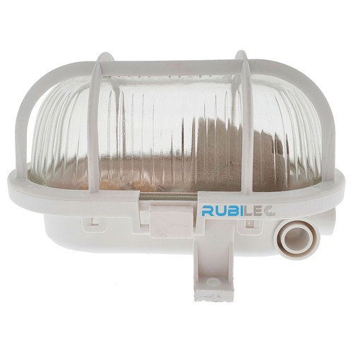 Aplique oval blanco exterior 60W. OSCA CONNECT