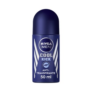 Imagen de NIVEA Men cool kick Desodorante roll on para hombre con protección antitranspirante hasta 48 horas 50 ml.