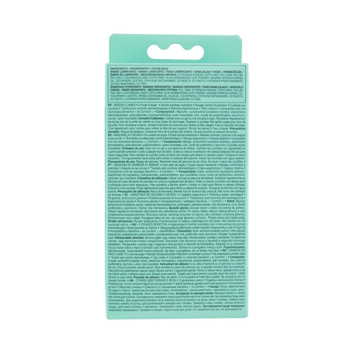 COSMIA Comfort+ Maquinilla para depilación femenina con 5 hojas.