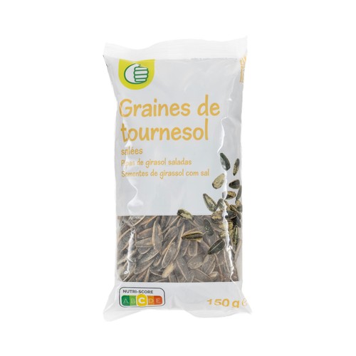 PRODUCTO ECONÓMICO ALCAMPO Pipas de girasol saladas 150 g.