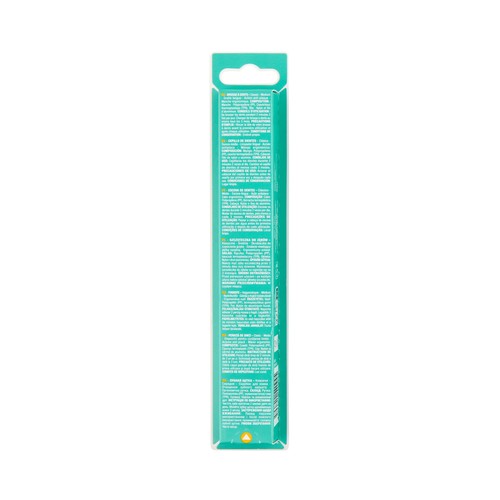 PRODUCTO ALCAMPO Cepillo dental clásico, con cabezal ovalado y filamentos de dureza media.