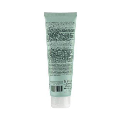E"LIFEXIR Sérum anticelulítico, drenante y venotónico de rápida absorción E´LIFEXIR Minucell extreme 150 ml.