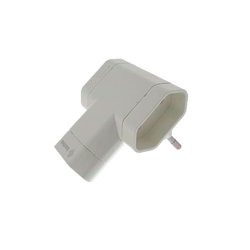ADAPTADOR 3 Tomas planas 10A Color: Blanco. OSCA CONNECT.