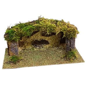 Imagen de Cueva o casa Rústica para Belén de Navidad. Para Figuras de 7 o 10cm, OLIVER ART