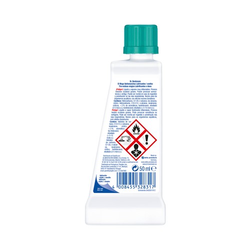 DR. BECKMANN Quitamanchas especial para manchas de lubricantes / aceites, alquitrán y cera 50 ml.