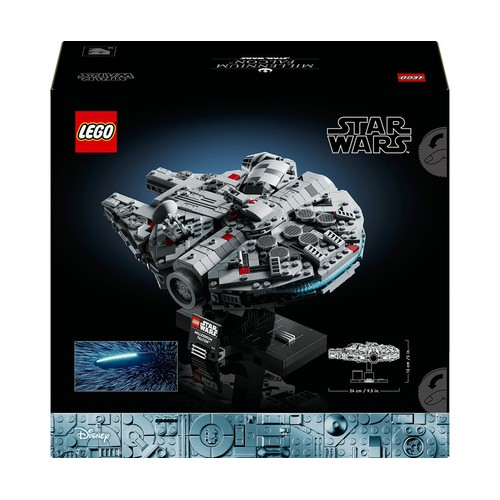 LEGO Star Wars Halcón Milenario 75375, 921 piezas, +18 años.