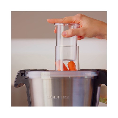Robot de cocina Taurus Trending Cooking, WiFi, pantalla táctil, capacidad 3,5L, 28 funciones.