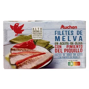 PRODUCTO ALCAMPO Filete de melva con pimientos piquillo 85g