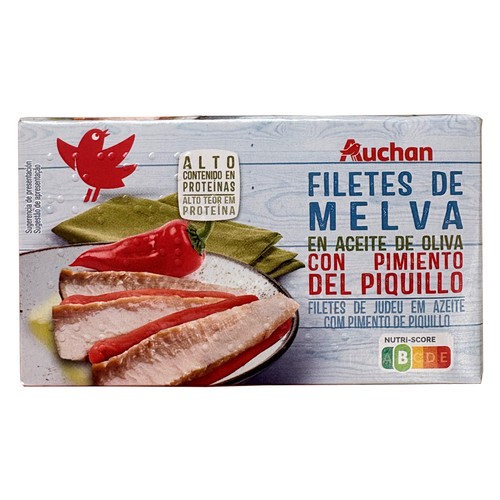 PRODUCTO ALCAMPO Filete de melva con pimientos piquillo 85g