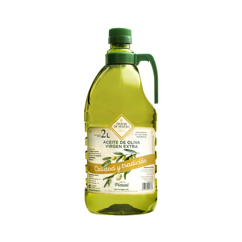 VERDE SEGURA Aceite de oliva virgen extra garrafa de 2 l.