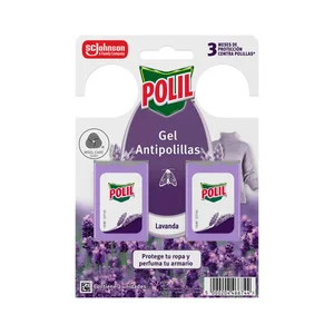 POLIL Gel antipolillas lavanda 2 und