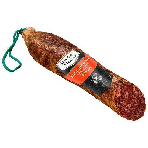 SÁNCHEZ ALCARAZ Salchichón cular ibérico extra 600 g.