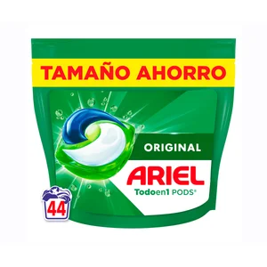 ARIEL Detergente en cápsulas original 44 DS