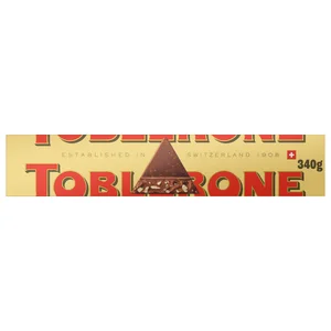 TOBLERONE Chocolatina de chocolate con leche 340 gr.