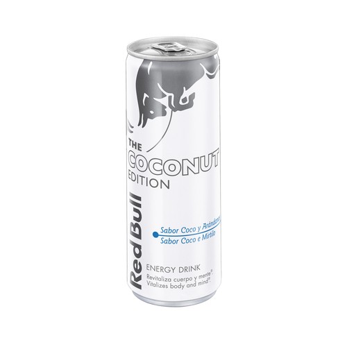 Bebida energética Coconut y arándanos RED BULL EDITION 250 ml.
