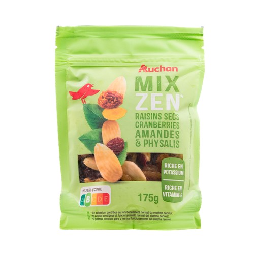 PRODUCTO ALCAMPO Mix Zen (frutas secas y almendra) PRODUCTO ALCAMPO 200 g.