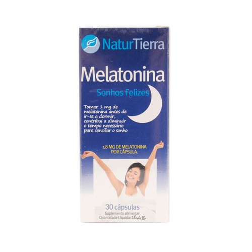 Suplemento alimenticio que favorece la conciliación del sueño NATURTIERRA 30 uds.