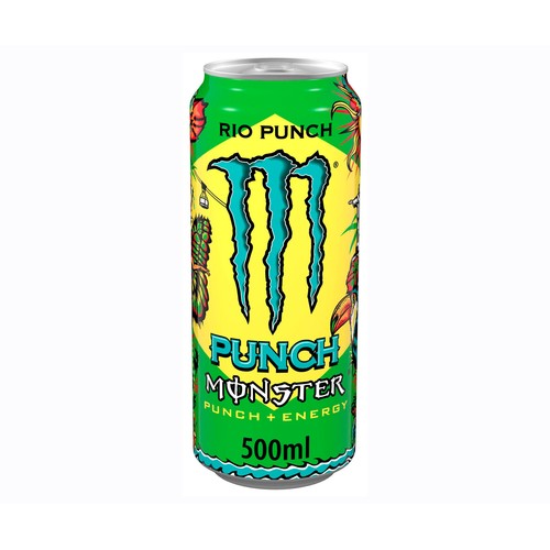 MONSTER MONSTER Energy Juiced Rio Punch Bebida energética lata 500 ml.