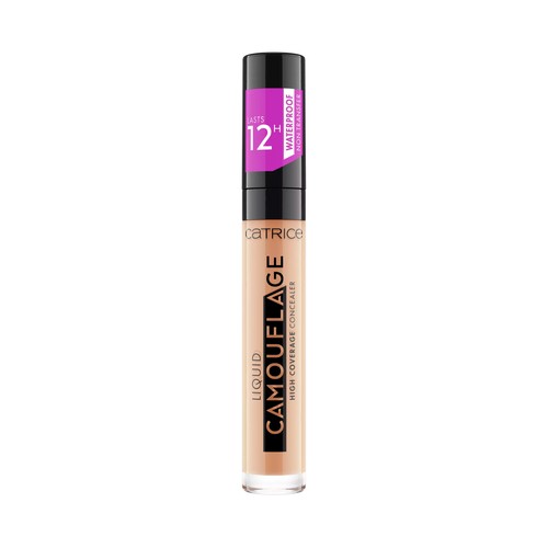 CATRICE Liquid camouflage tono 015 Honey Corrector líquido de larga duración y alta cobertura.