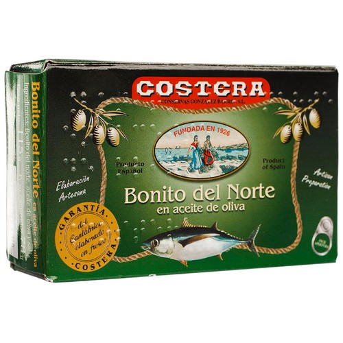 COSTERA Bonito del norte en aceite de oliva lata de 78 g.