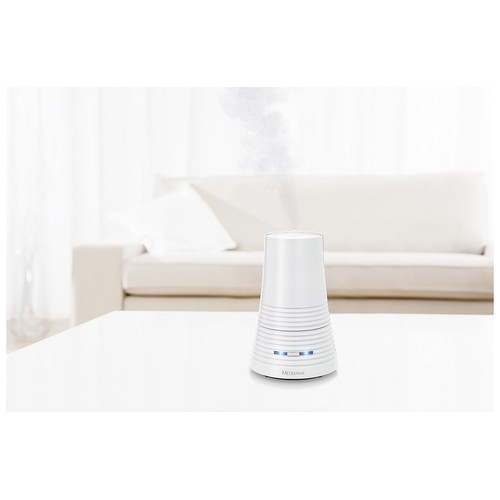 Humidificador ultrasónico CON dispensador de aromas MEDISANA AH-662, 30W, capacidad 900ml.