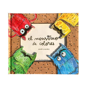 Imagen de El monstruo de colores, ANNA LLENAS. Género: infantil. Editorial Flamboyant.