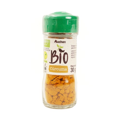 PRODUCTO ALCAMPO Bio Cúrcuma de procedencia ecológica 30 g.