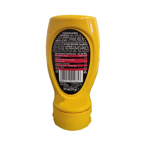 ROLESKI Mostaza suave calidad premium 275 g.