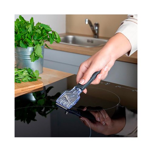 Rasqueta para vitrocerámica con 3 recambios, QUID.