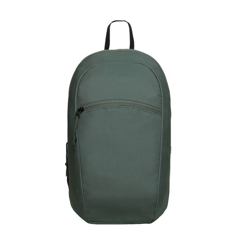 Mochila juvenil mini, color verde, PRODUCTO ECONÓMICO ALCAMPO.