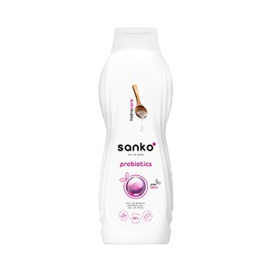 SANKO Probiotics Gel de baño con probióticos para pieles secas 750 ml.