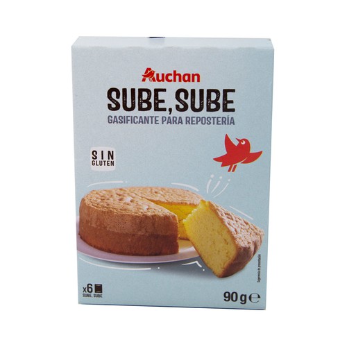 PRODUCTO ALCAMPO Impulsor de bollería 6 sobres 90 g.