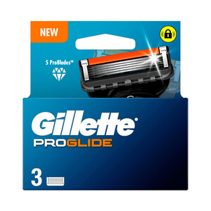 Imagen de GILLETTE Recambio de cuchillas de 5 hojas para maquinillas de afeitar GILLETTE Proglide 3 uds.
