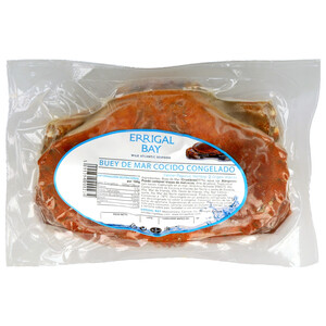 Imagen de ERRIGAL BAY Buey de mar cocido y congelado ERRIGAL BAY pieza de 800 a 1000 g (peso aproximado)