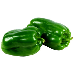 Pimientos verdes bandeja de 600 g.