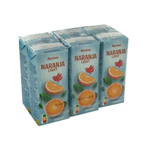Néctar de naranja light PRODUCTO ALCAMPO LIGHT pack de 6 uds x 20 cl.