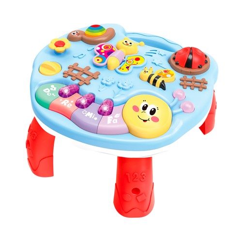 Mesa Musical de Aprendizaje, ayuda al desarrollo sensorial +12 Meses ONE, TWO FUN Baby