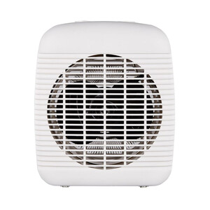 Calefactor QILIVE Q.6112, potencia max: 2000W, termostato regulable, apto para baño.