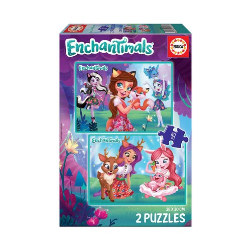 BORRAS Puzzles 2X48 Piezas Surtido +4 años